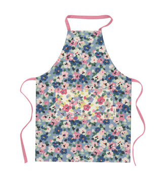 Painted Pansies  Easy Adjust Apron