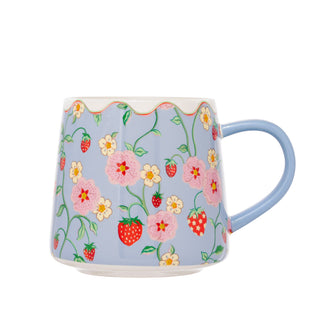 Strawberry Blue Billie Mug