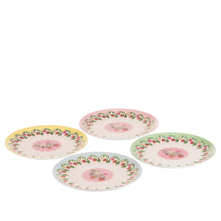 Strawberry Melamine Side Plates 4Pk