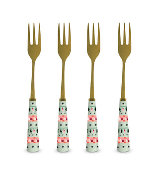 Dolly Rose So4 Cake Forks