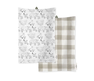 Woodbury Lane 2Pk Tea Towels