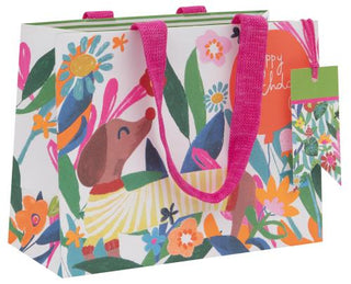 Sausage Dog Landscape Medium Gift Bag
