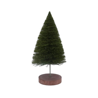 Matt Green Tree on Log 23cm