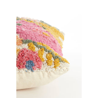 Farlie Floral Cushion Cream