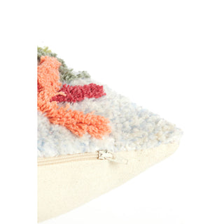 Romani Tufted Floral Design Cushion