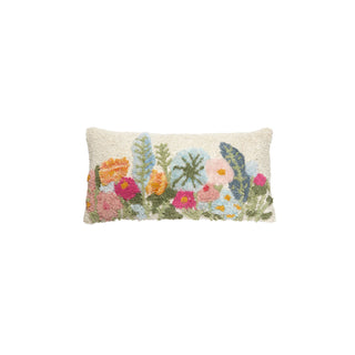 Roxan Floral Cushion Cream 60 x 30cm