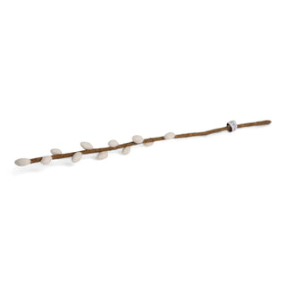 Felt Willow Branch White - 43cm