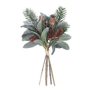 Eucalyptus & Fir Cone Posy Spray