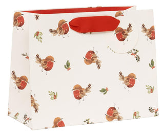 Resplendent Robins Medium Landscape Bag