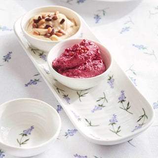 Lavandula 3 Bowl & Tray Set