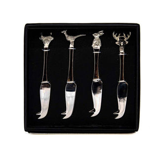 Country Animals Mini Cheese Knives Set of 4