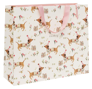 Birthday Sausage Landscape Shopper Gift Bag