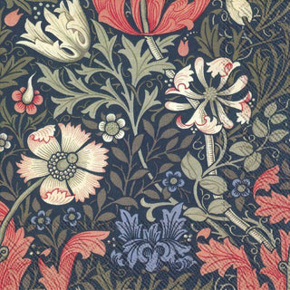 Compton Dark Blue Napkins (V&A)