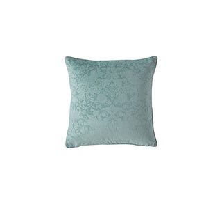 Strawberry Thief Embossed Seafoam Filled Cushion