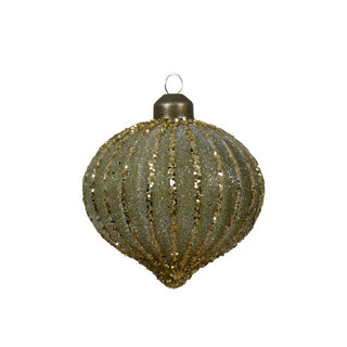 Rosemary Green with Glitter Lines Onion