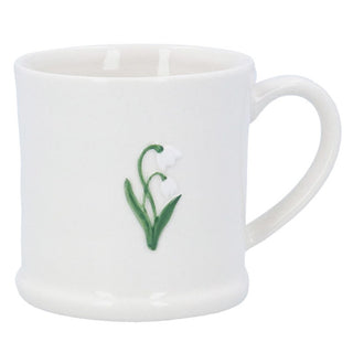 Snowdrops Stoneware Mini Mug