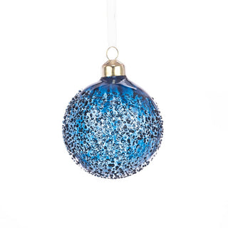 Glass Deanna Bauble 8cm