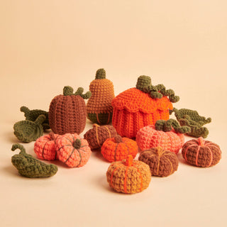 Pumpkins Crochet Set