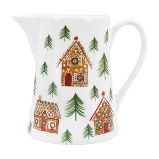 Gingerbread House Ceramic China Jug Small