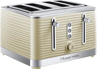 Inspire Cream 4 Slice Toaster