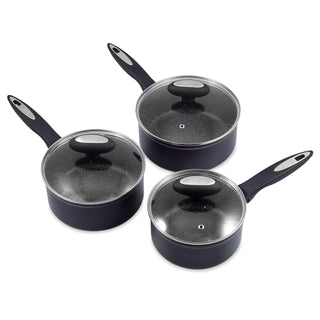 Zyliss Cook Non-Stick 3 Piece Saucepan Set