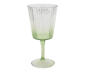 Plastic Wine Glass - Green