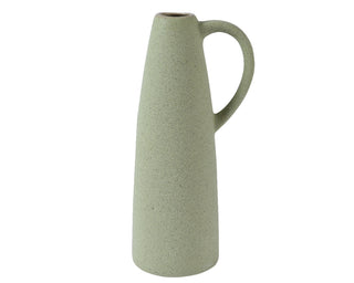 Light Green Stoneware Jug