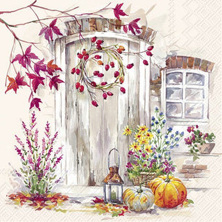 Wonderful Autumn Cream Napkins