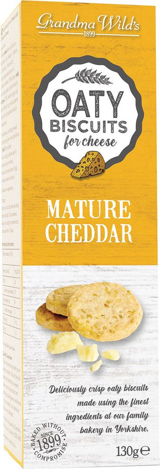 Mature Cheddar Oaty Biscuit  130g