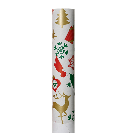 Folklore Christmas Wrapping Paper 2m
