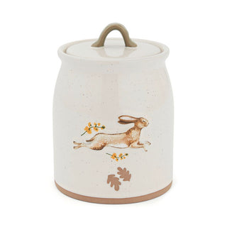 Forest Fable Hare Ceramic Canister