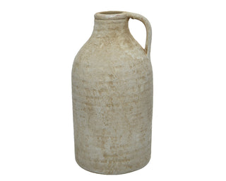 Grey Washed Rustic Terracotta Jug