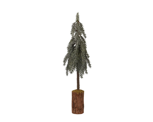Slimline Indoor Icy Christmas Tree Med