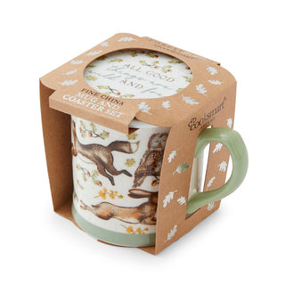 Forest Fable Tankard Mug & Coaster Set