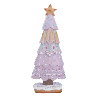 Lilac Gingerbread Tree Ornament