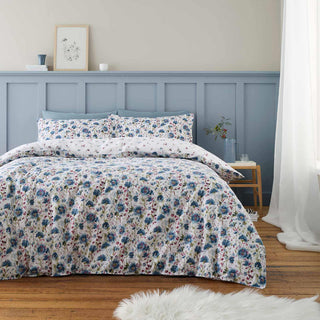 Brushed Ophelia Floral King Duvet Set