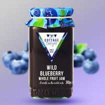 Wild Blueberry Whole Fruit Jam 340g