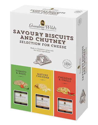 Oaty Cheese & Chutney pk 495g