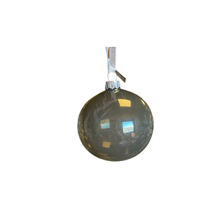 Glass Forest Green Transparent Bauble