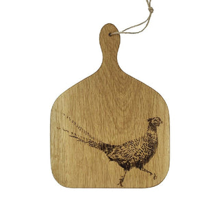 Pheasant Oak Hanging Paddle - Medium