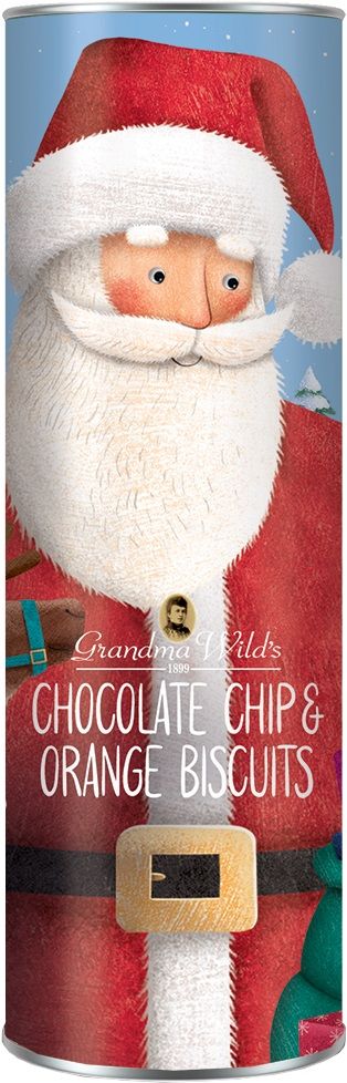 Giant Santa & Reindeer Tube 200g