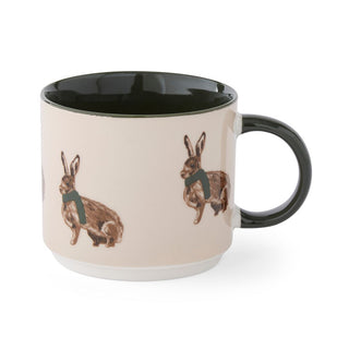 Heritage Hare Stacking Mug Cream