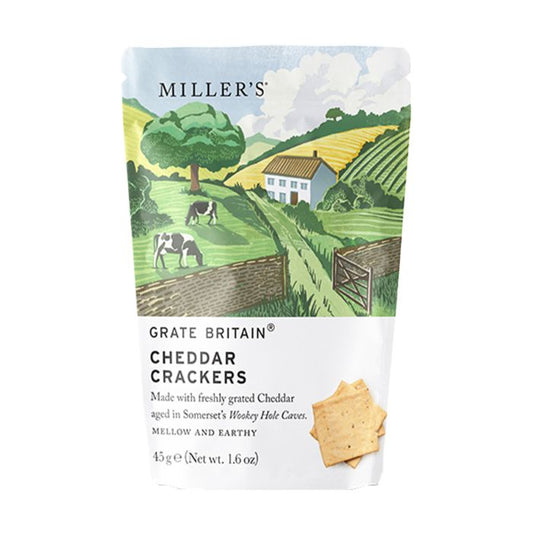 Grate Britain Cheddar Crackers 45g