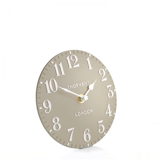 Arabic Mantel Clock Sand 6"