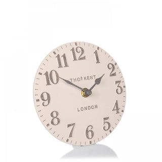 Arabic Mantel Clock Shy Pink 6"