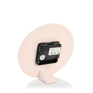 Arabic Mantel Clock Shy Pink 6"