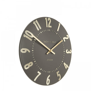 12'' Mulberry Wall Clock Espresso