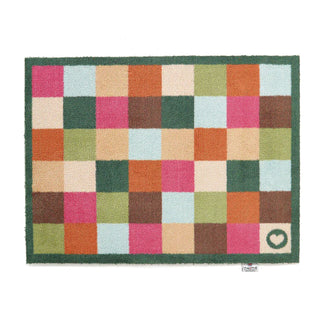 Allsorts Check Door Mat