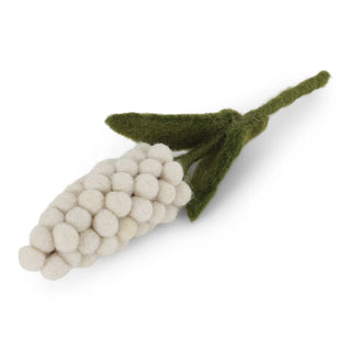 Felt Mini Pearl Hyacinth - White