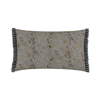 Oscar Cushion 70X40cm, Charcoal & Tan